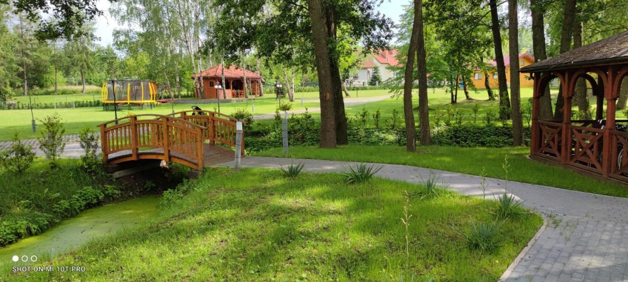 Domki Nad Jeziorem Kolonia Rybacka Exteriör bild