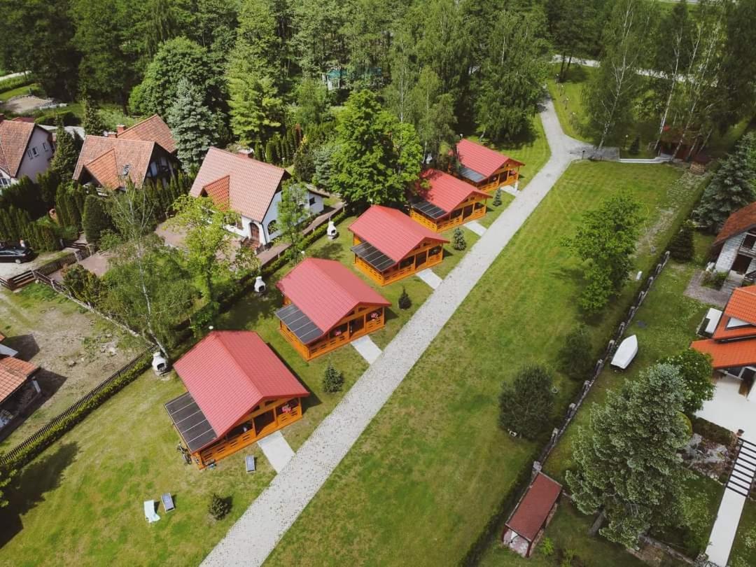 Domki Nad Jeziorem Kolonia Rybacka Exteriör bild
