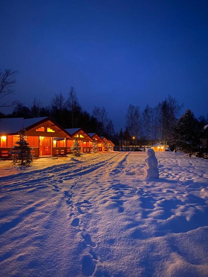 Domki Nad Jeziorem Kolonia Rybacka Exteriör bild