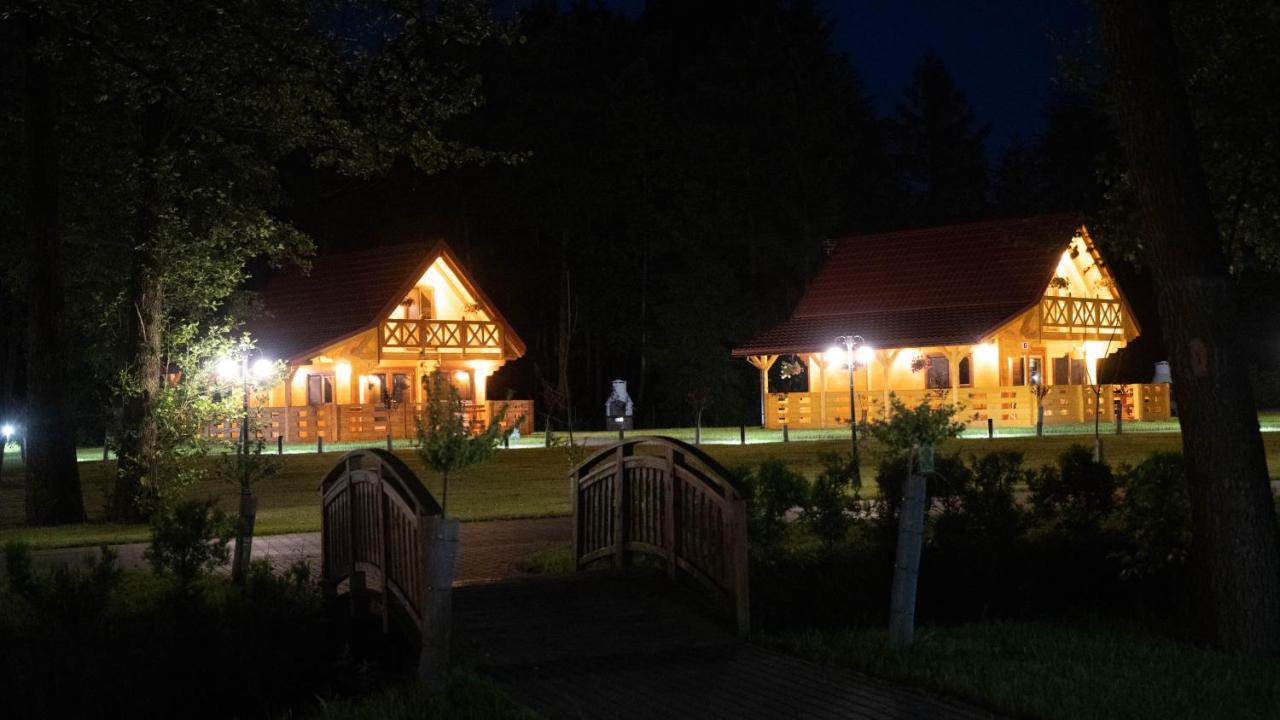 Domki Nad Jeziorem Kolonia Rybacka Exteriör bild