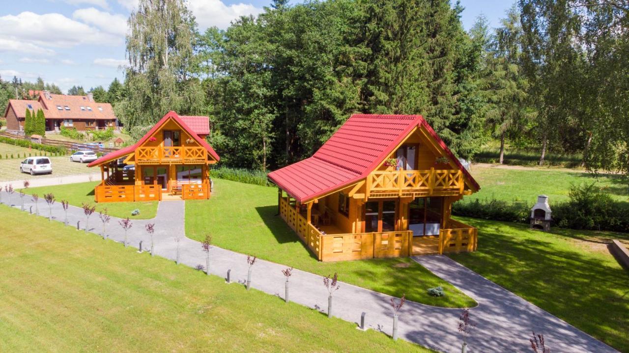 Domki Nad Jeziorem Kolonia Rybacka Exteriör bild