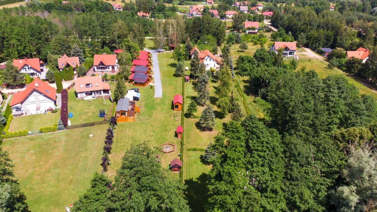 Domki Nad Jeziorem Kolonia Rybacka Exteriör bild