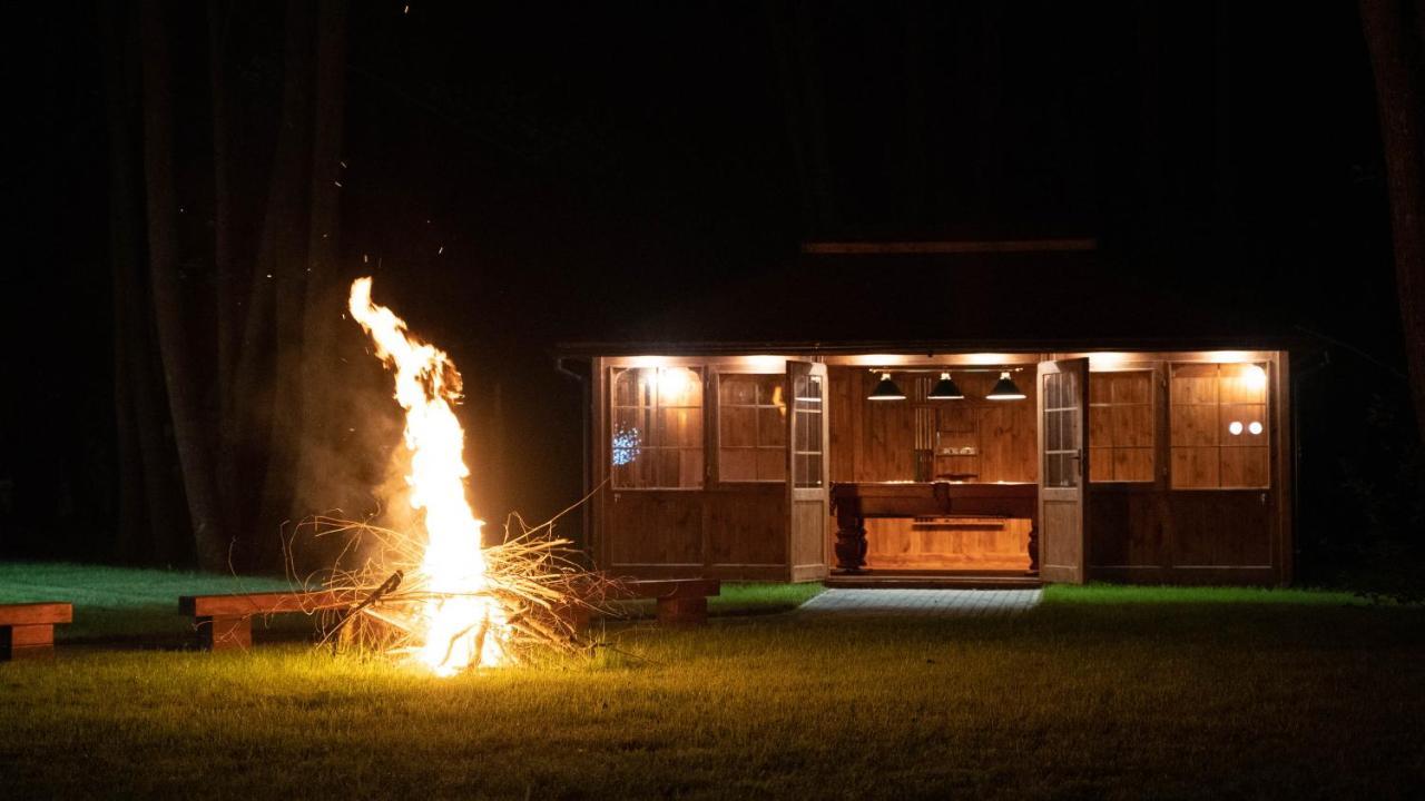Domki Nad Jeziorem Kolonia Rybacka Exteriör bild